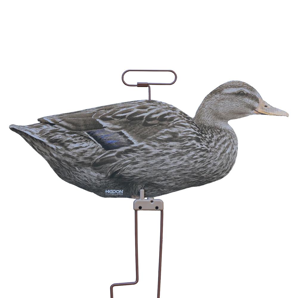 Higdon Motion Flats Silhouette Duck Decoys 12/ct Picture of Higdon Outdoors Higdon Field Duck FLATS Mallard Motion Silhouette Fully Flocked (12pk)