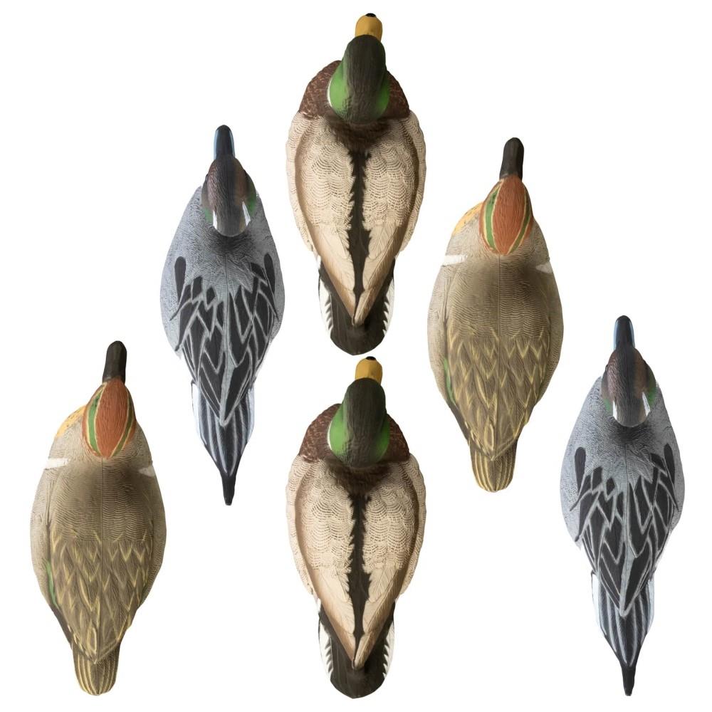 Higdon Late Season Puddle Pack Standard Foam Drakes 2 Mallard 2 Pintails 2 GW Teal 6/ct Picture of Higdon Outdoors Late Season Puddle Pk Foam Drakes 2 Mallard 2 Pintails 2 GW Teal (6pk)