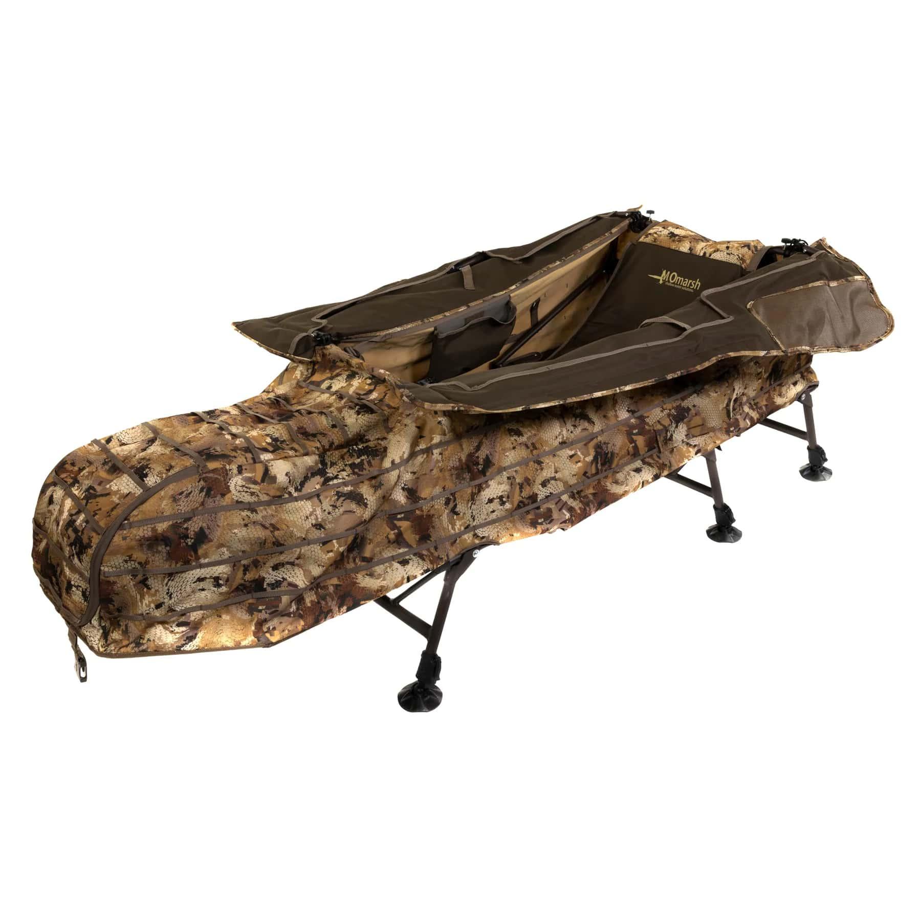MOmarsh ATX InvisiLay Blind Optifade Marsh Camo Picture of Higdon Outdoors MOmarsh ATX Invisi-Lay (Optifade Marsh)