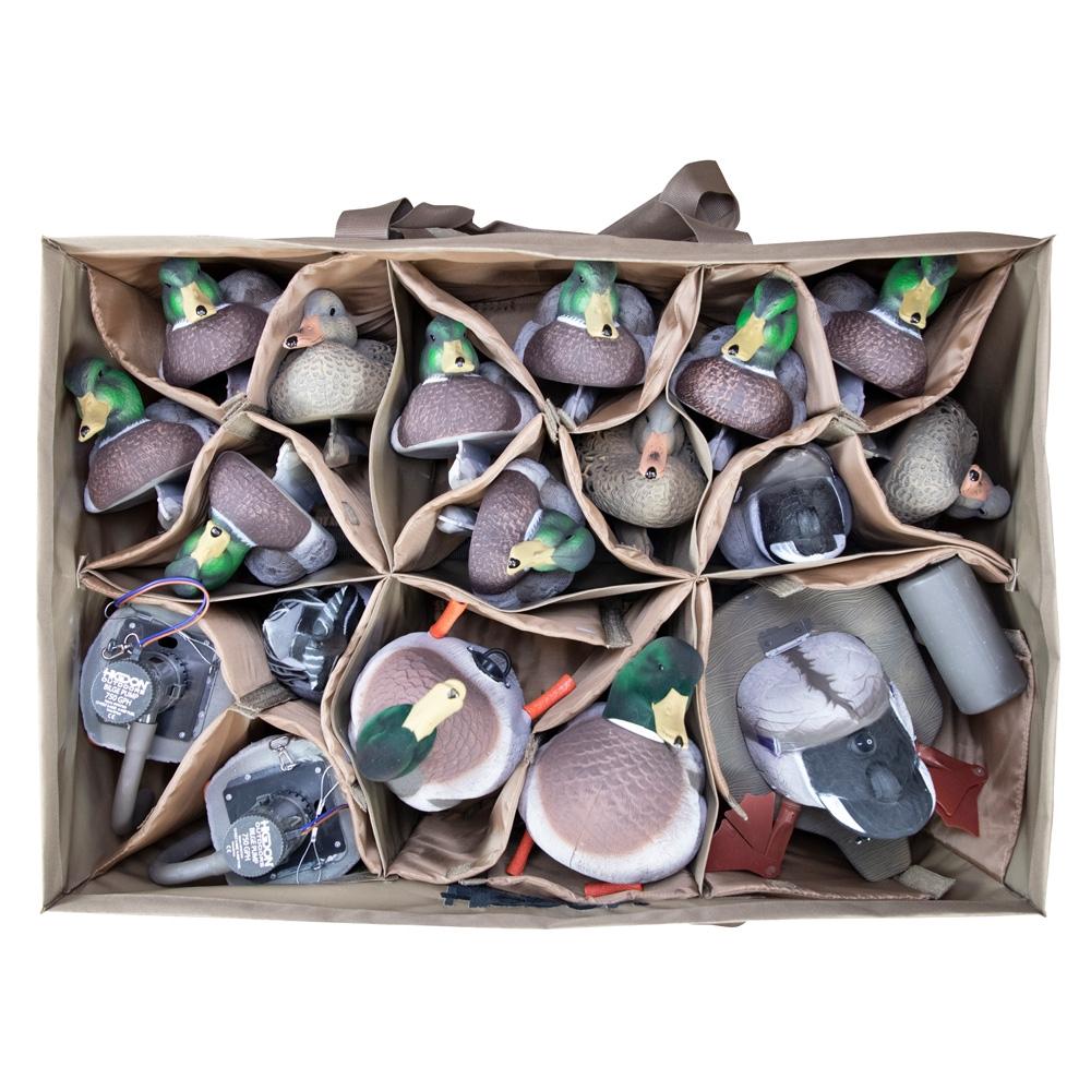 Higdon Outdoors X Slot Universal Duck Decoy Bag 6 to 24 Adjustable Slots Picture of Higdon Outdoors Higdon Outdoors X Slot Universal Duck Decoy Bag 6 to 24 adj slots