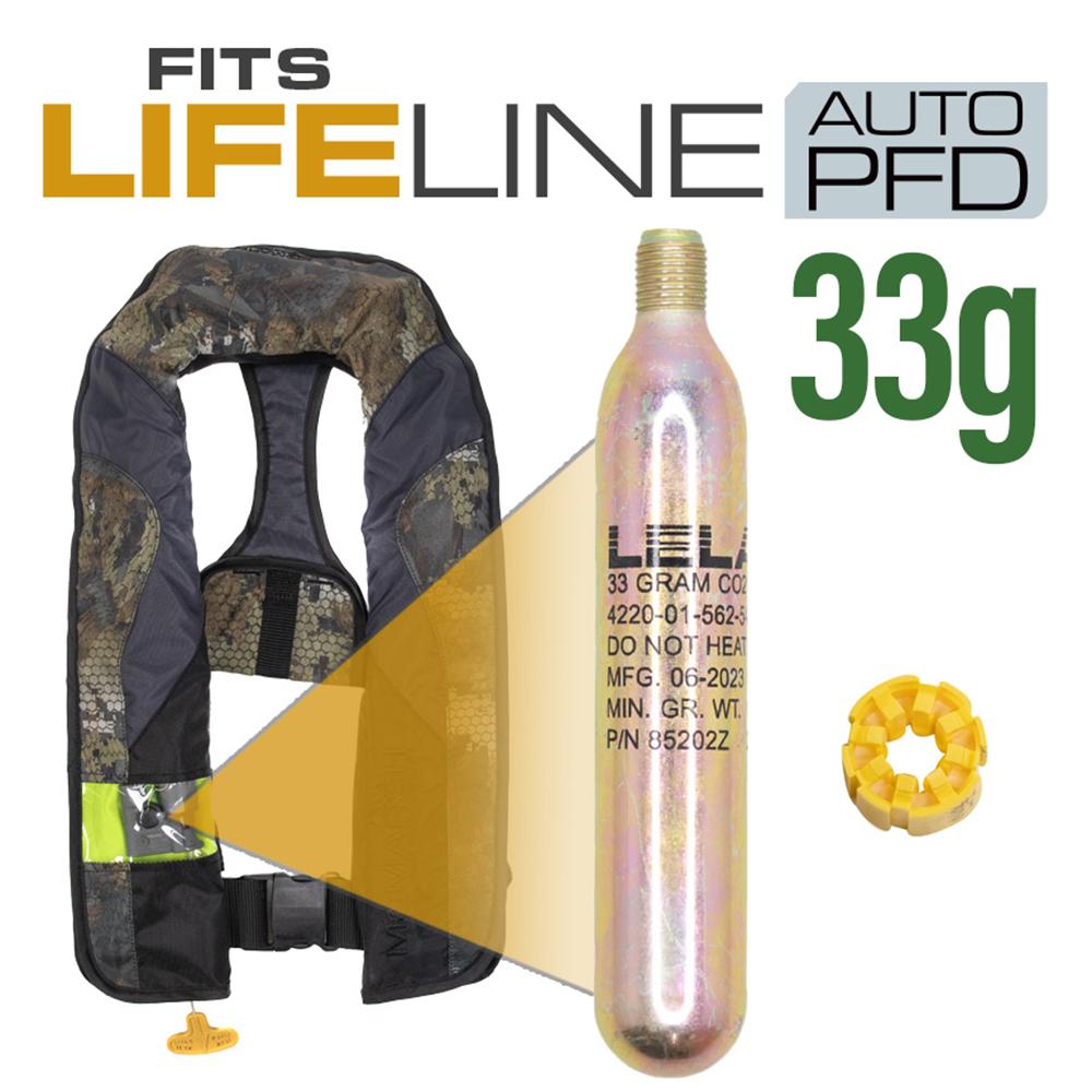 MoMarsh LifeLine Auto 33g Replacement Cartridge Picture of Higdon Outdoors Higdon LifeLine Auto 33g Replacement Cartridge