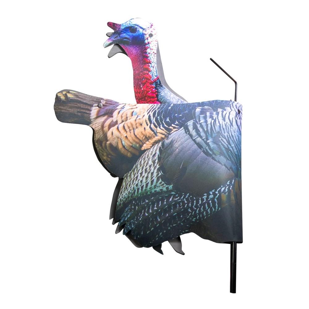 Higdon Flex Turkey Decoy Upright Tom Silhouette Picture of Higdon Outdoors Higdon FLEX Upright Tom Silhouette