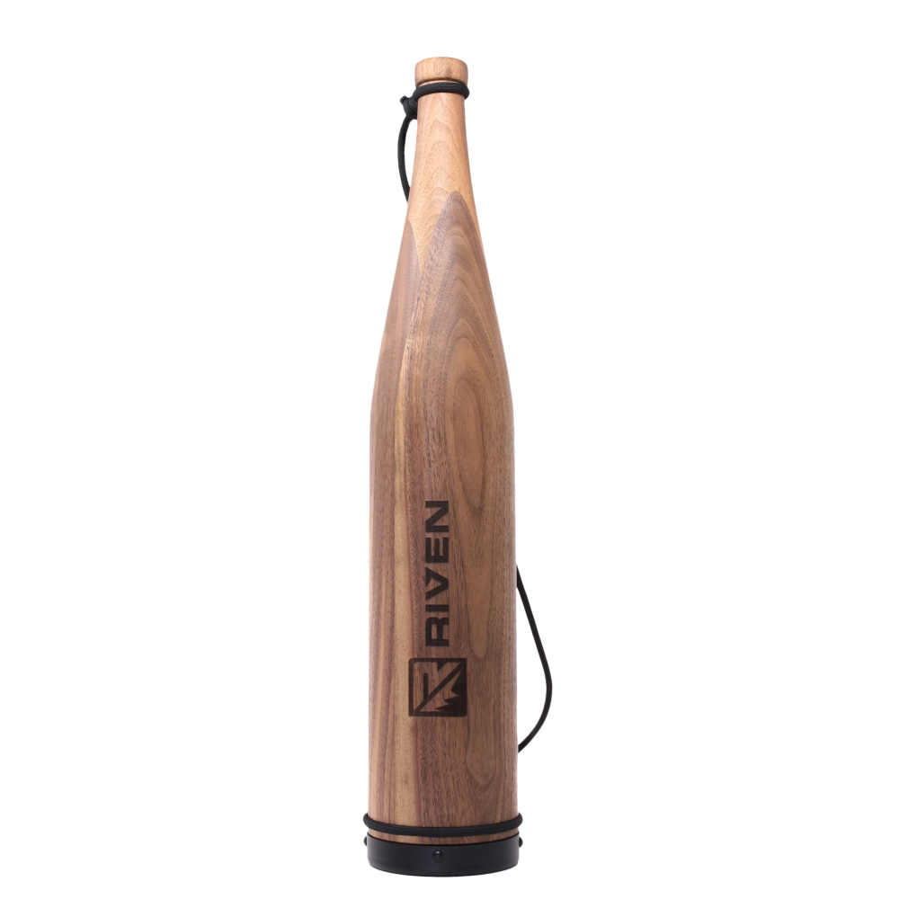 Riven Cambium Elk Bugle Tube Black Walnut Picture of Higdon Outdoors Higdon Cambium Elk Bugle Tube Black Walnut