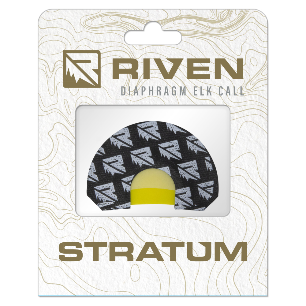 Riven Stratum Diaphragm Elk Mouth Call Picture of Higdon Outdoors Higdon Stratum - Diaphragm Elk Call
