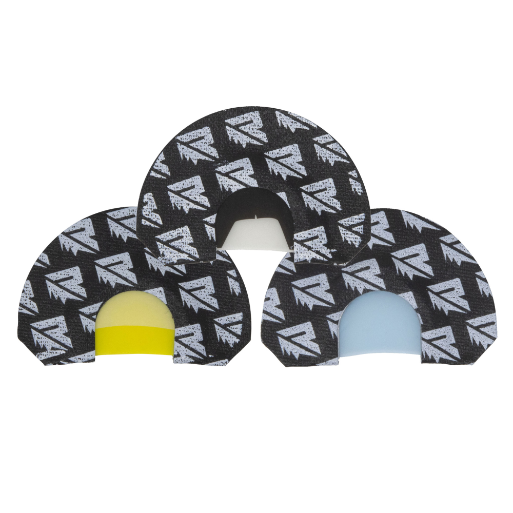 Higdon Origin Series Diaphragm Elk Mouth Calls Singe Lady Black Ice Stratum