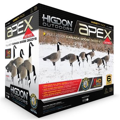 Higdon Outdoors APEX Full-Size Full-Body Variety Pack - Canada Goose Picture of Higdon Outdoors Higdon Outdoors APEX Full-Size Full-Body Variety Pk Canada