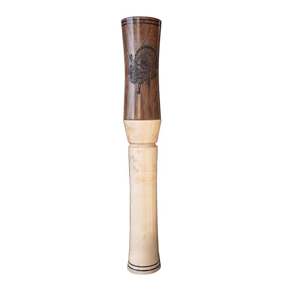 Higdon Beau Brooks Signature Series Gobble Flute Turkey Call Walnut Maple