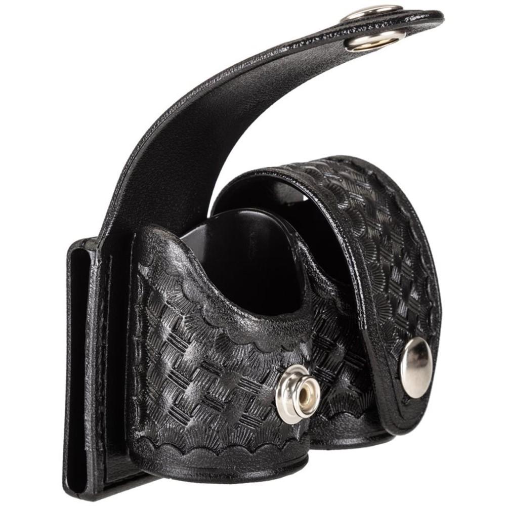 HKS Case DBL Basketweave Picture of Hks Speed Loaders HKS CASE DBL BSK MED BLK NKL