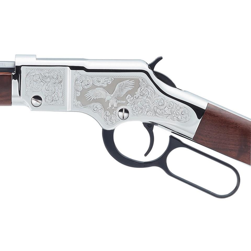 Henry Silver Eagle 2nd Edition .22 S/L/LR Rifle 16-21rd Magazine 20" Barrel Walnut Picture of Henry Repeating Arms Company Henry Golden Boy .22 S/L/LR Silver Eagle 2nd Ed.