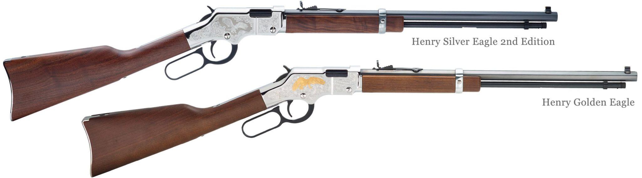 Henry Silver Eagle 2nd Edition .22 S/L/LR Rifle 16-21rd Magazine 20" Barrel Walnut Picture of Henry Repeating Arms Company Henry Golden Boy .22 S/L/LR Silver Eagle 2nd Ed.