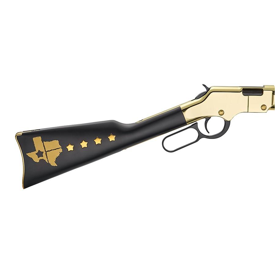 Henry Golden Boy Texas Tribute Edition .22 LR Rifle 21rd Magazine 20" Barrel Walnut Picture of Henry Repeating Arms Company Henry Golden Boy Texas Tribute Edition .22 S/L/LR