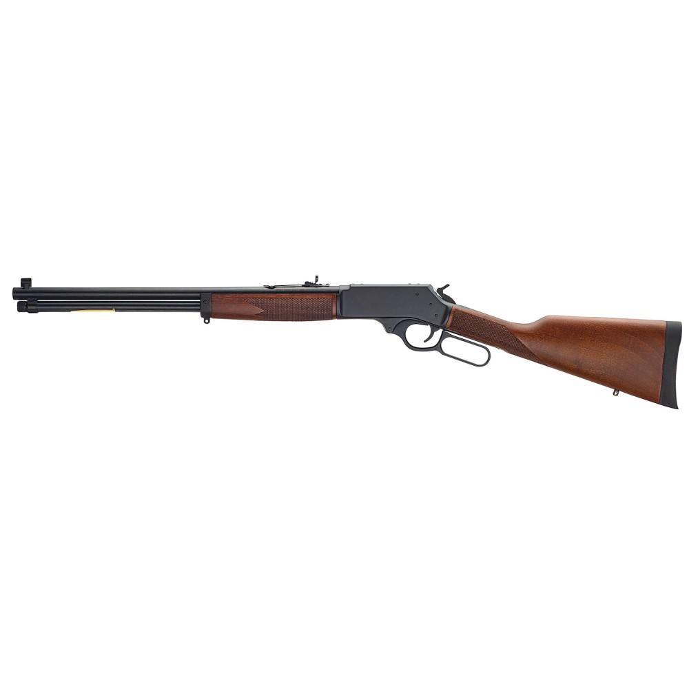 Henry Steel Lever Action Side Gate Rifle .360 Buckhammer 5rd Magazine 20" Barrel Walnut Picture of Henry Repeating Arms Company Steel Lever Action .360 Buckhammer Rifle 5rd
