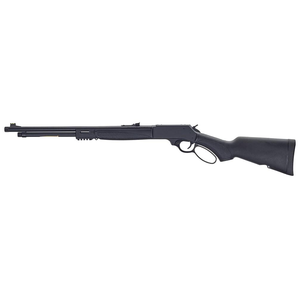 Henry Lever Action X Model Rifle .360 Buckhammer 5rd Capacity 21.375" Threaded Barrel Synthetic Stock Fiber Sights Picture of Henry Repeating Arms Company Lever Action X Model .360 Buckhammer Rifle 5rd
