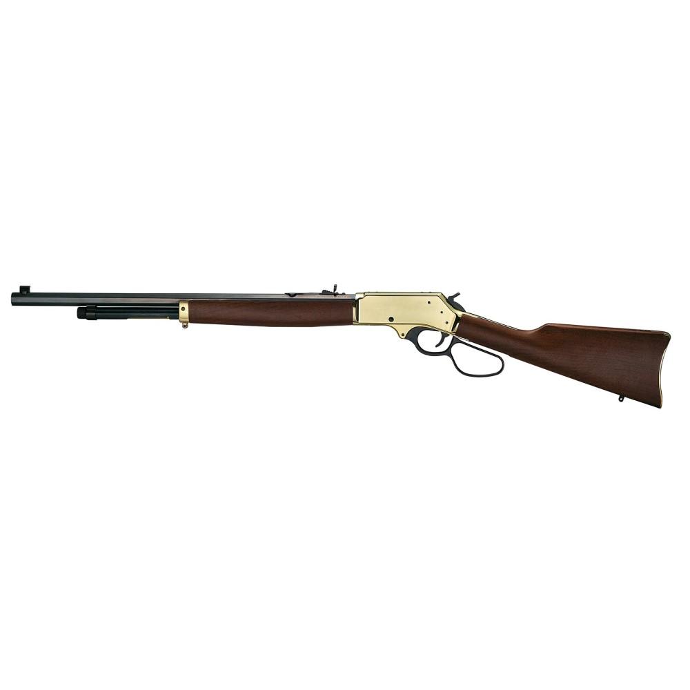 Henry Brass Lever Action Side Gate Rifle .45-70 4rd Magazine 22" Octagon Barrel with Large Loop Picture of Henry Repeating Arms Company Brass Lever Action .45-70 Side Gate 4rd