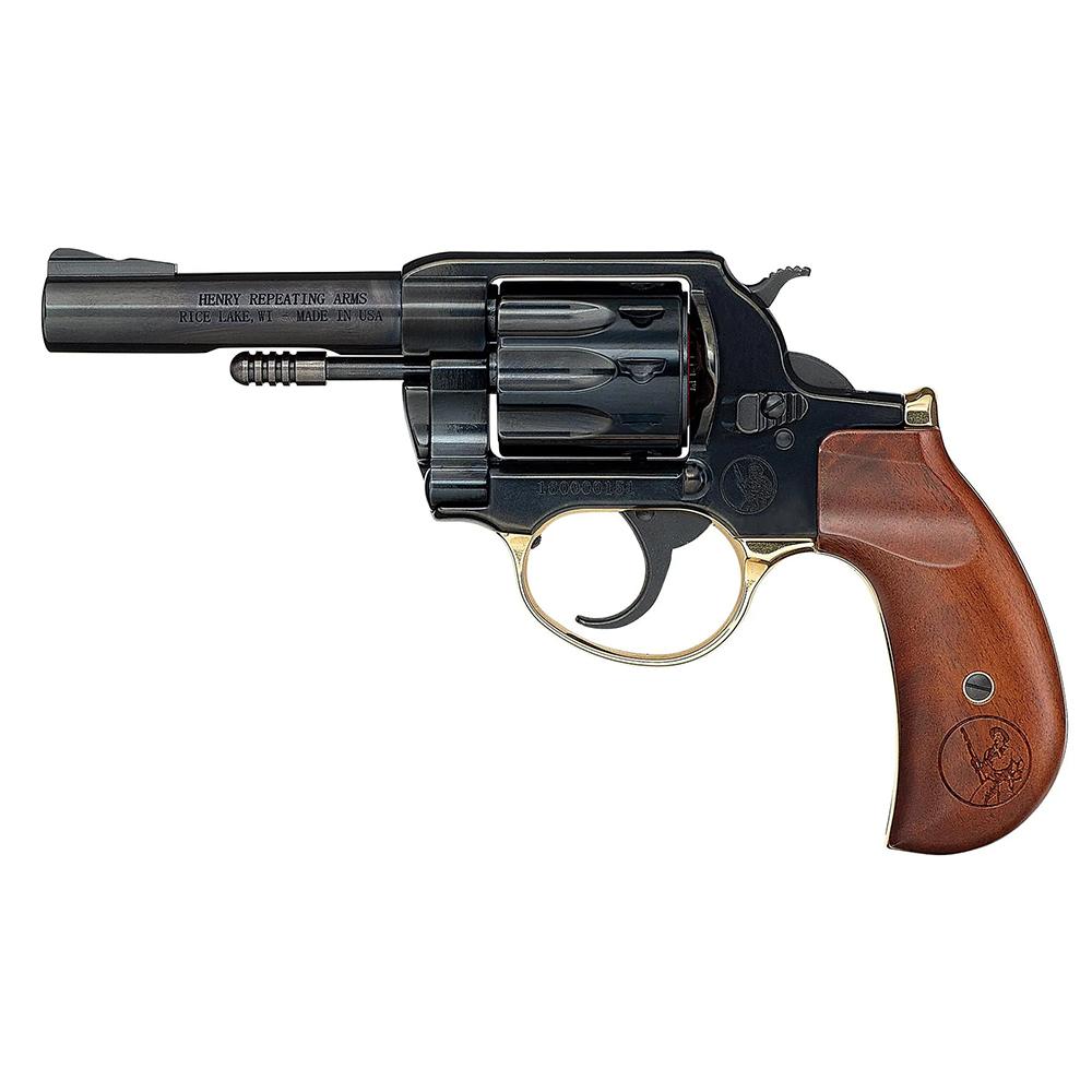 Henry Golden Boy Revolver .22 S/L/LR 10rd Capacity 4" Barrel Birdshead Grip Picture of Henry Repeating Arms Company Henry Golden Boy Revolver .22 S/L/LR Birdshead Grip