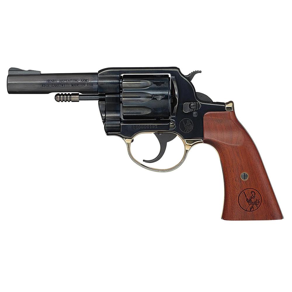 Henry Golden Boy Revolver .22 S/L/LR 10rd Capacity 4" Barrel Gunfighter Grip Picture of Henry Repeating Arms Company Henry Golden Boy Revolver .22 S/L/LR Gunfighter Grip