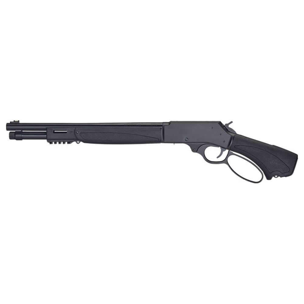 Henry Lever Action X Model Axe Rifle .410 ga 2.5" Chamber 5rd Magazine 15.14" Barrel Black Picture of Henry Repeating Arms Company Henry Lever Action X Model Axe .410 Bore Blued/Black