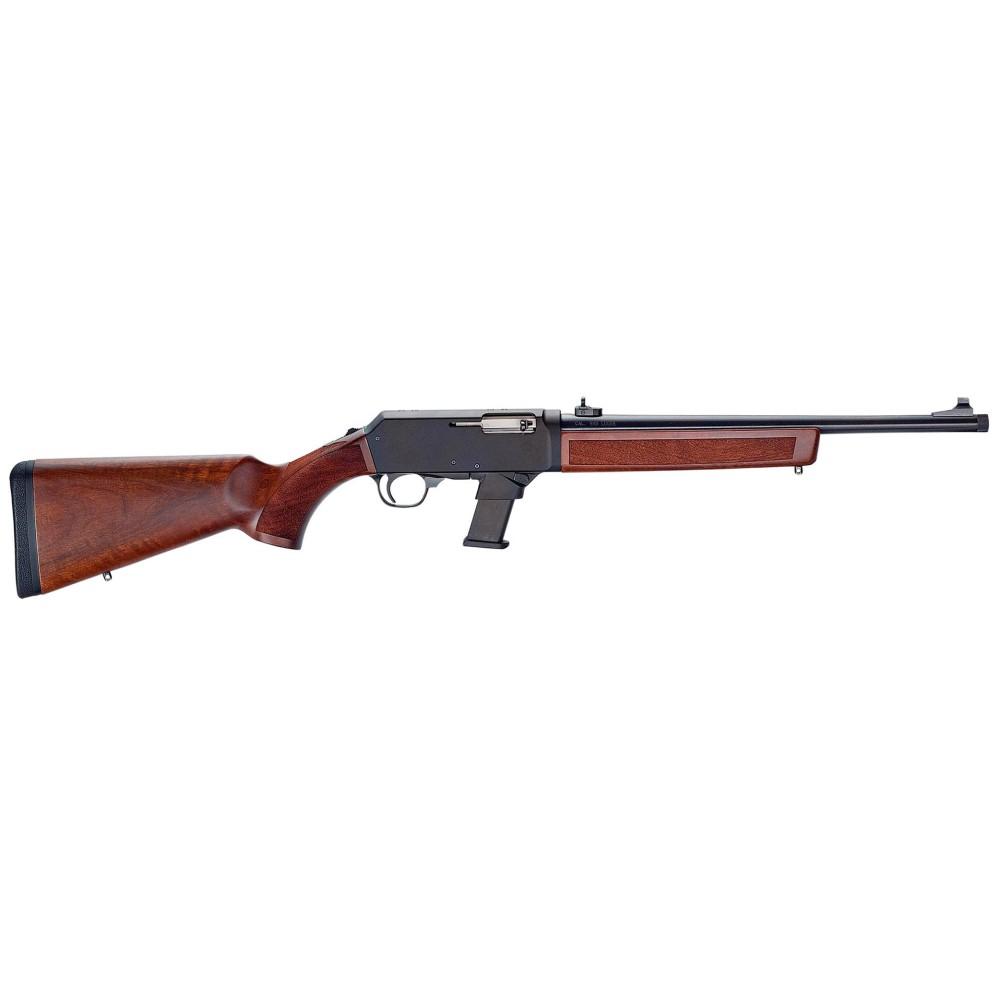 Henry Homesteader Rifle 9mm Luger 10rd Magazine 16.37" Barrel Walnut Glock Magazine Well