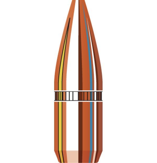 Hornady Traditional Vamint Bullets .22 cal .224" 55 gr HP 100/Bag