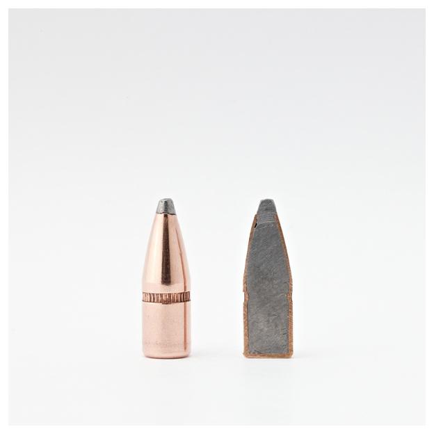 Hornady Traditional Varmint Bullets .22 cal .224" 55 gr SP CANN BT 100/ct Picture of Hornady Mfg HO 22CAL 55GR SP W/C
