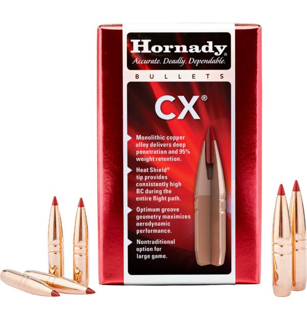 Hornady CX Bullets .22 cal .224" 50 gr (1-12) 50/Box