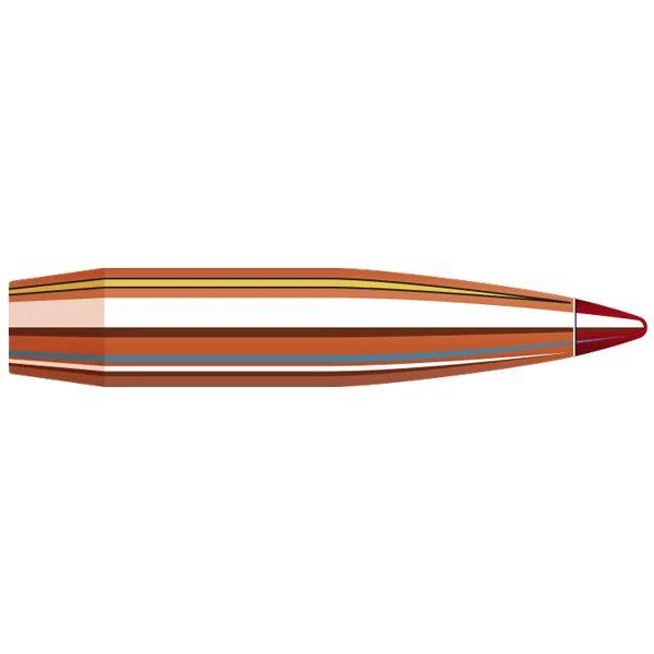 Hornady ELD-X Bullets with Heat Shield Tip 22 cal .224" 80 gr ELD-X 100/rd Picture of Hornady Mfg Hornady ELD-X Bullets 22 CAL .224 80 GR ELD-X 100 Rds