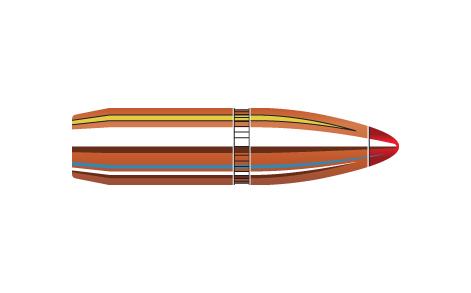 Hornady FTX Rifle Bullets .25 cal .257" 110 gr FTX 100/ct