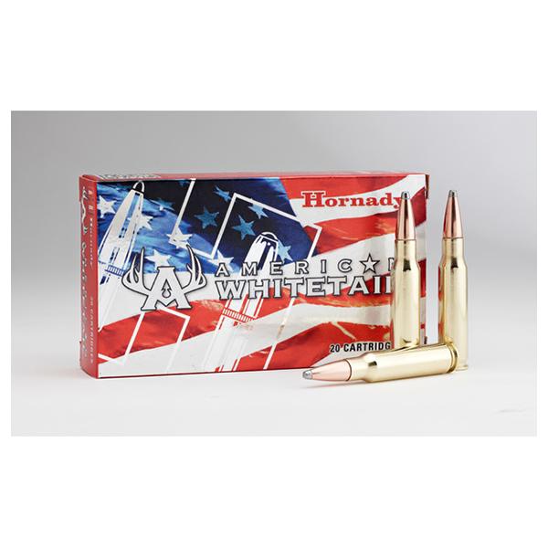 Hornady American Whitetail Rifle Ammunition .308 Win 150 gr. SP 2820 fps 20/ct Picture of Hornady Mfg AMMO AMERICAN WHITETAIL .308 WIN.150 SP