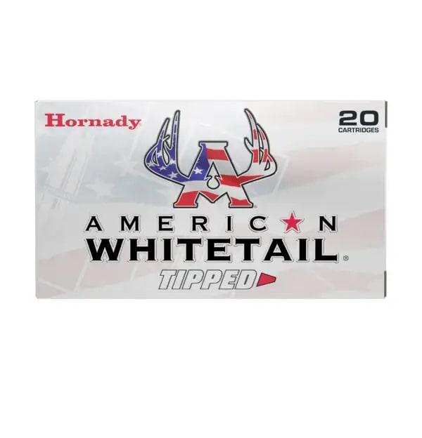 Hornady American Whitetail Tipped SST Rifle Ammunition 6.5 PRC 129gr PT 3120 fps 20/ct Picture of Hornady Mfg HORNADY AMMO 6.5 PRC 129 GR SST AWT 20 RDS