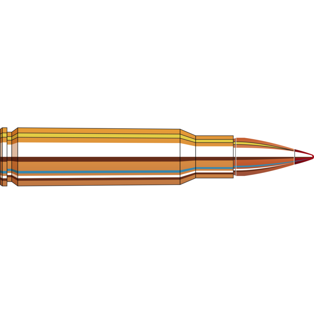 Hornady Custom Rifle Ammunition 6.8mm Rem SPC 100 gr CX 2550 fps 20/ct Picture of Hornady Mfg CUSTOM AMMO 6.8MM REM SPC 100 GR CX 20 Rounds