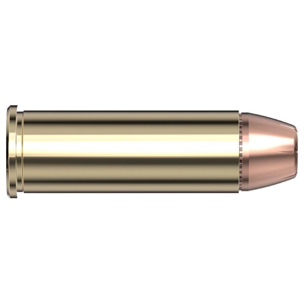 Hornady Custom Handgun Ammunition .44 Magnum 200 gr XTP 20/ct Picture of Hornady Mfg AMMO 44 MAG 200GR JHP/XTP 20/BX