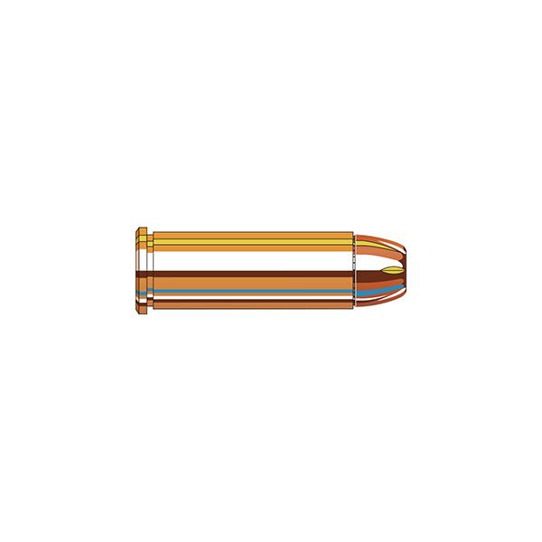 Hornady Custom Handgun Ammunition .44 Mag 300 gr XTP 1150 fps 20/ct Picture of Hornady Mfg AMMO 44 MAG 300GR JHP/XTP 20/BO