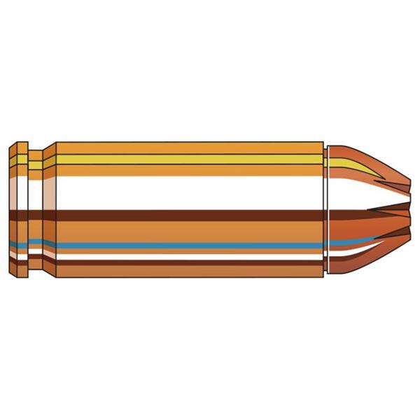 Hornady Monoflex Handgun Hunter Handgun Ammunition 10mm Auto 135 gr PT 1315 fps 20/ct Picture of Hornady Mfg Ammo Handgun Hunter 10MM AUTO 135 GR Monoflex 20 RD