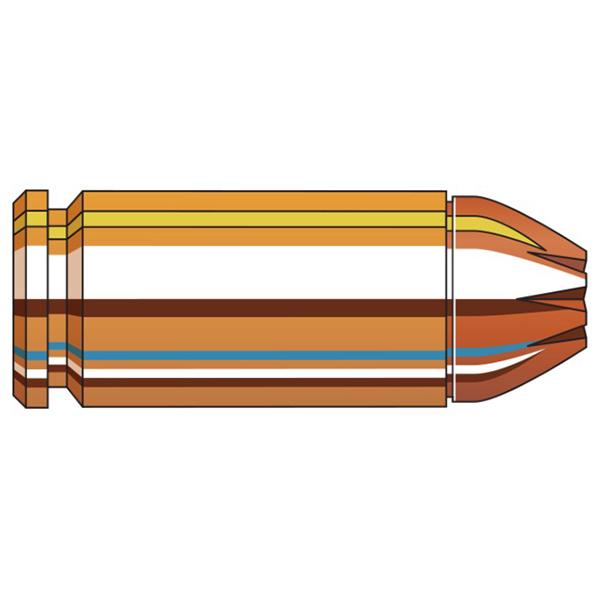 Hornady Monoflex Handgun Hunter Handgun Ammunition .40 S&W 135 gr PT 1130 fps 20/ct Picture of Hornady Mfg Ammo Handgun Hunter .40 S&W 135 GR Monoflex 20 RD