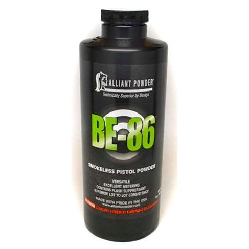 Alliant BE-86 Smokeless Pistol Powder 1 lb