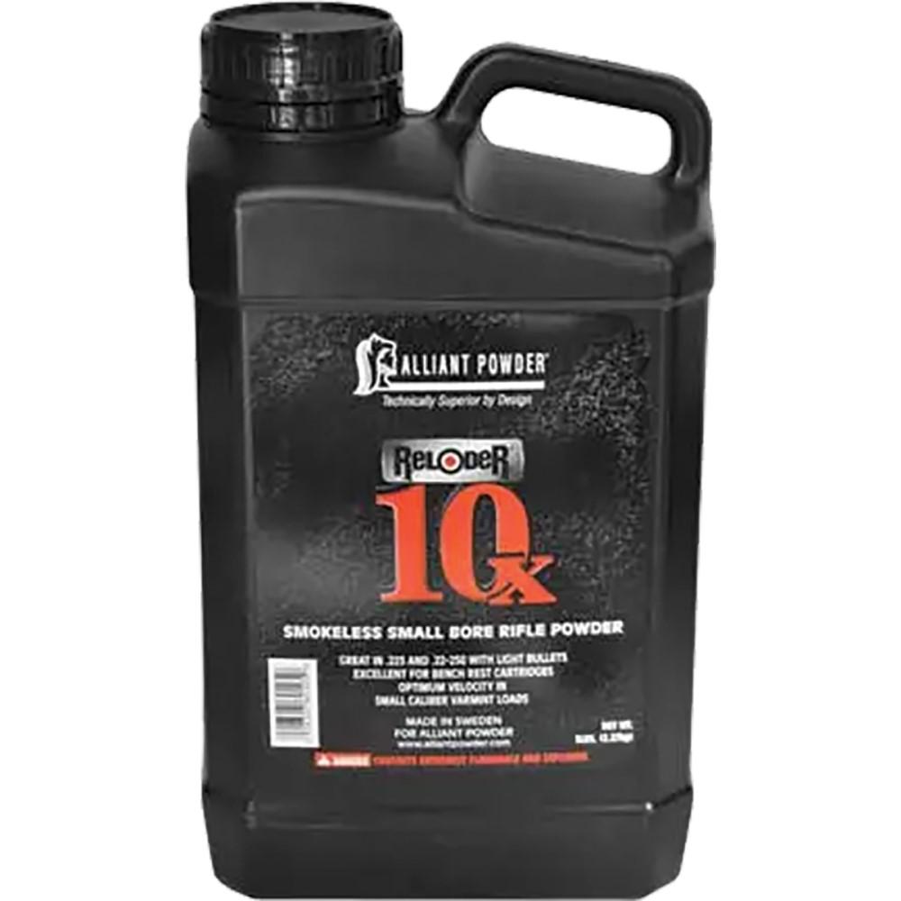 Alliant Reloder 10x Rifle Powder - 5lbs Picture of Alliant Powder ALLIANT POWDER RELOADER 10X 5#