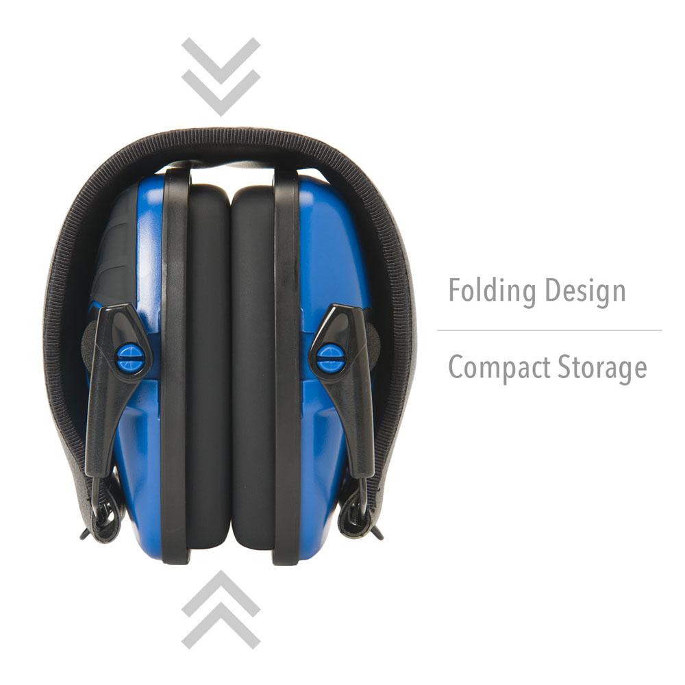 Howard Leight Impact Sport Electronic Ear Muffs 22db Blue Picture of Honeywell Safety Products USA IMPACT SPORT ELECTRONIC EARMUFF TRU BLUE