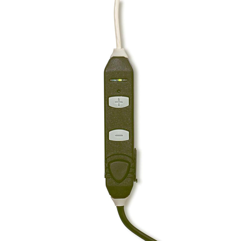 Howard Leight Impact In-Ear Hear Through Technology Earbuds 29dB Olive Drab Picture of Honeywell Safety Products USA IMPACT IN-EAR PASSIVE HEAR THROUGH TECHNOLOGY OD GREEN