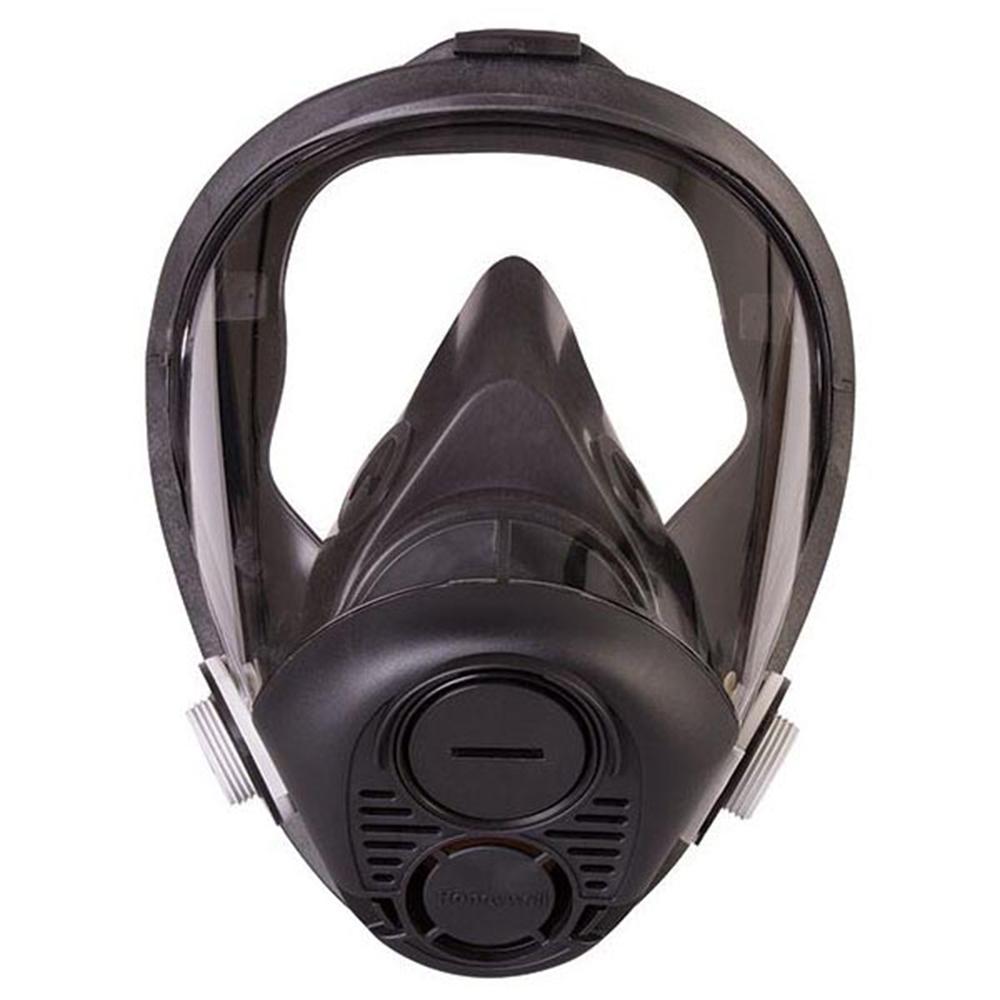 Honeywell RU6500 Silicone Full Facepiece Respirator Face Mask with Harness M Picture of Honeywell Safety Products USA RU6500 Full Facepiece 5 Pt. Head Harness L