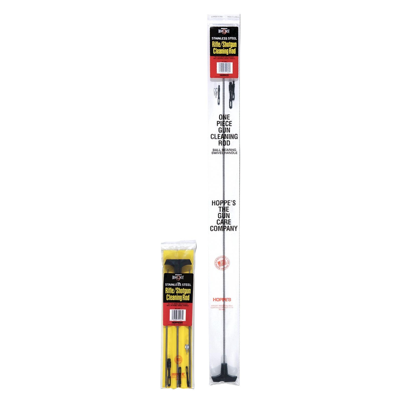 Hoppe's 1 Piece Benchrest Stainless Steel Rod Rifle/Shotgun Picture of Hoppe's HOPPES 1PC BNRST STS STL ROD RIF/SHTGN