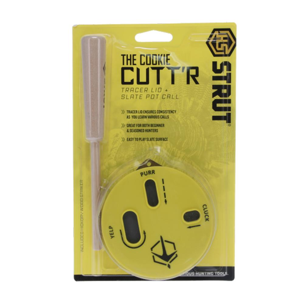 HS Strut Cookie Cutt'r Tracer Lid Pot Call Turkey Call Picture of Hunters Specialties Inc. Hunters Specialties COOKIE CUTTER POT CALL