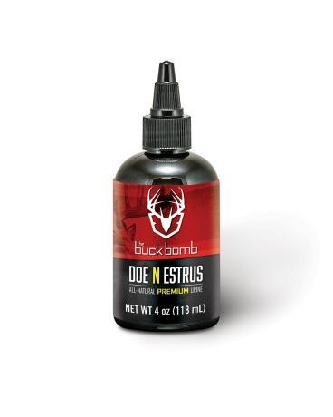 Buck Bomb Doe ?N Estrus Liquid 4 oz with 4 Wicks Picture of Hunters Specialties Inc. Hunters Specialties BUCK BOMB DOE N ESTRUS - 4OZ