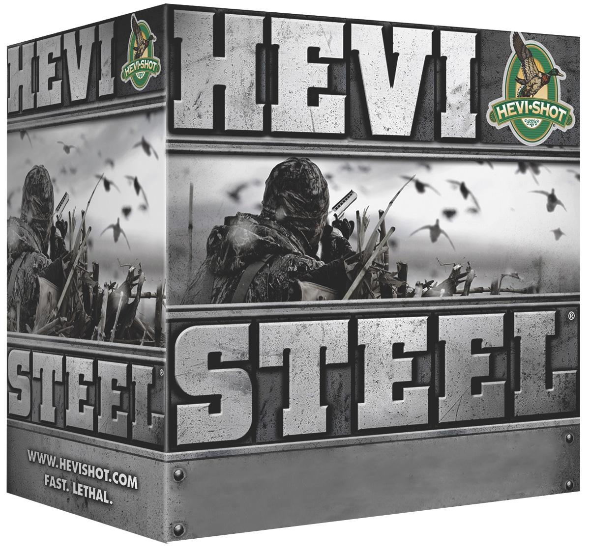 HEVI-Shot HEVI-Steel Shotshells 12 ga 3-1/2" 1-3/8 oz 1550 fps BBB 25/Box