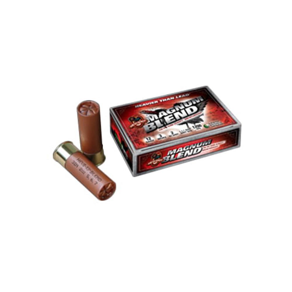 HEVI-Shot Magnum Blend Turkey Shotshells 10 ga 3-1/2" 2-3/8oz 1200 fps #5/6/7 5/ct Picture of Environ Metal Inc HEVI-SHOT MAGNUM BLEND TURKEY 10GA 3.5" 2 3/8oz #567 5RD