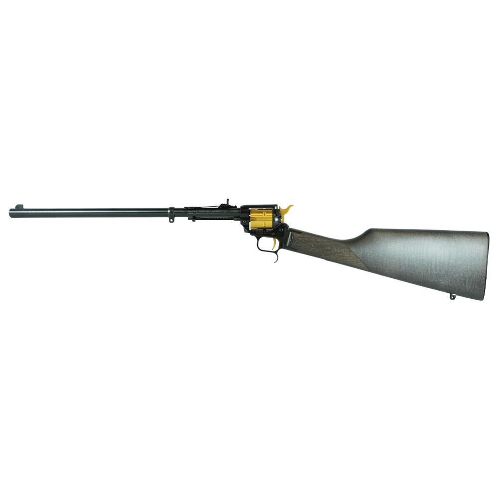 Heritage Rancher Black and Gold Carbine .22 LR 6rd Capacity 16" Barrel Wood Stock Picture of Taurus International - Heritage Heritage Rancher Black and Gold 22 LR 16" Barrel 6 Rounds