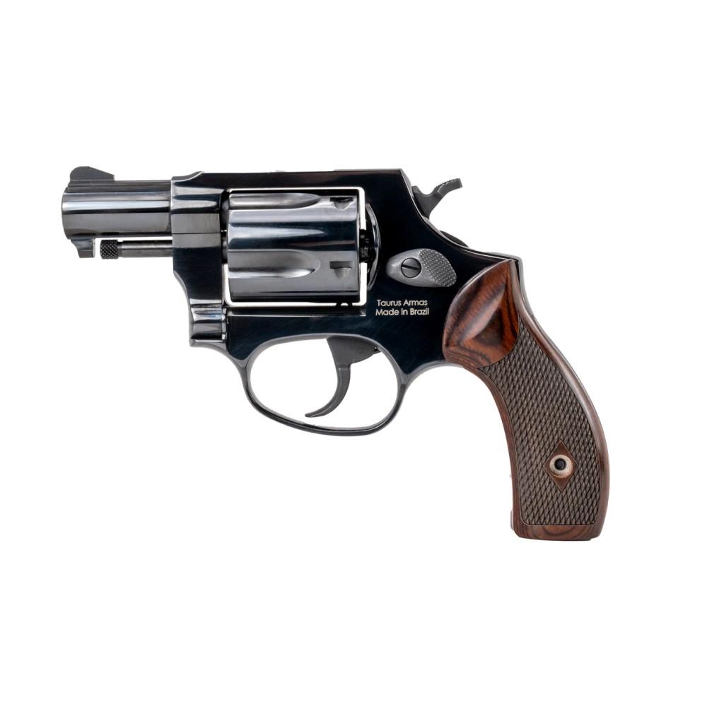 Heritage Roscoe Handgun .38 Special 5rd Capacity 2" Barrel Black with Wood Grips Picture of Taurus International - Heritage HERITAGE ROSCOE 38SPL 2'' 5 RDS BK WOOD GRIP