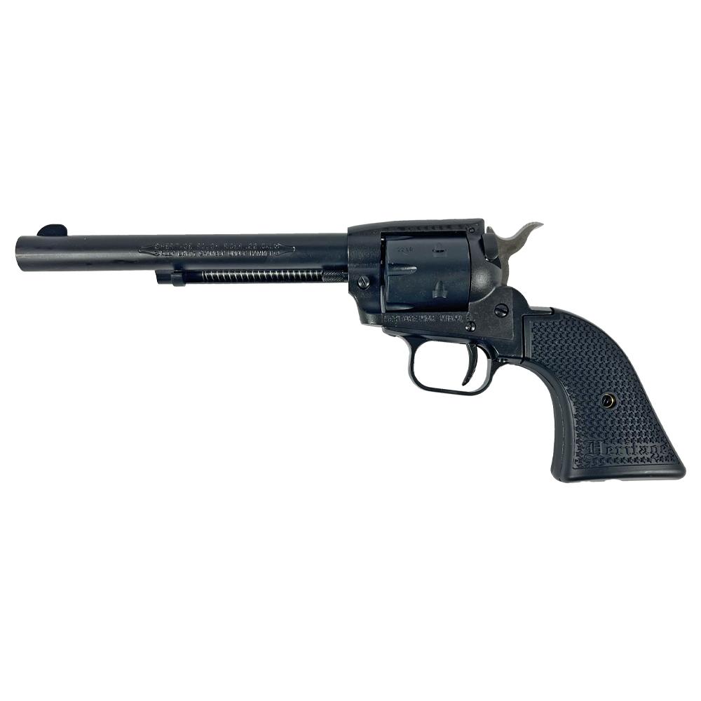 Heritage Rough Rider Steel Frame Handgun .22 LR/.22 WMR 6rd Capacity 6.5" Barrel Black Satin Finish Polymer Grips Picture of Taurus International - Heritage HERITAGE SRR .22LR/WMR BK SATIN 6-1/2'' 6-RDS POLY GRIPS