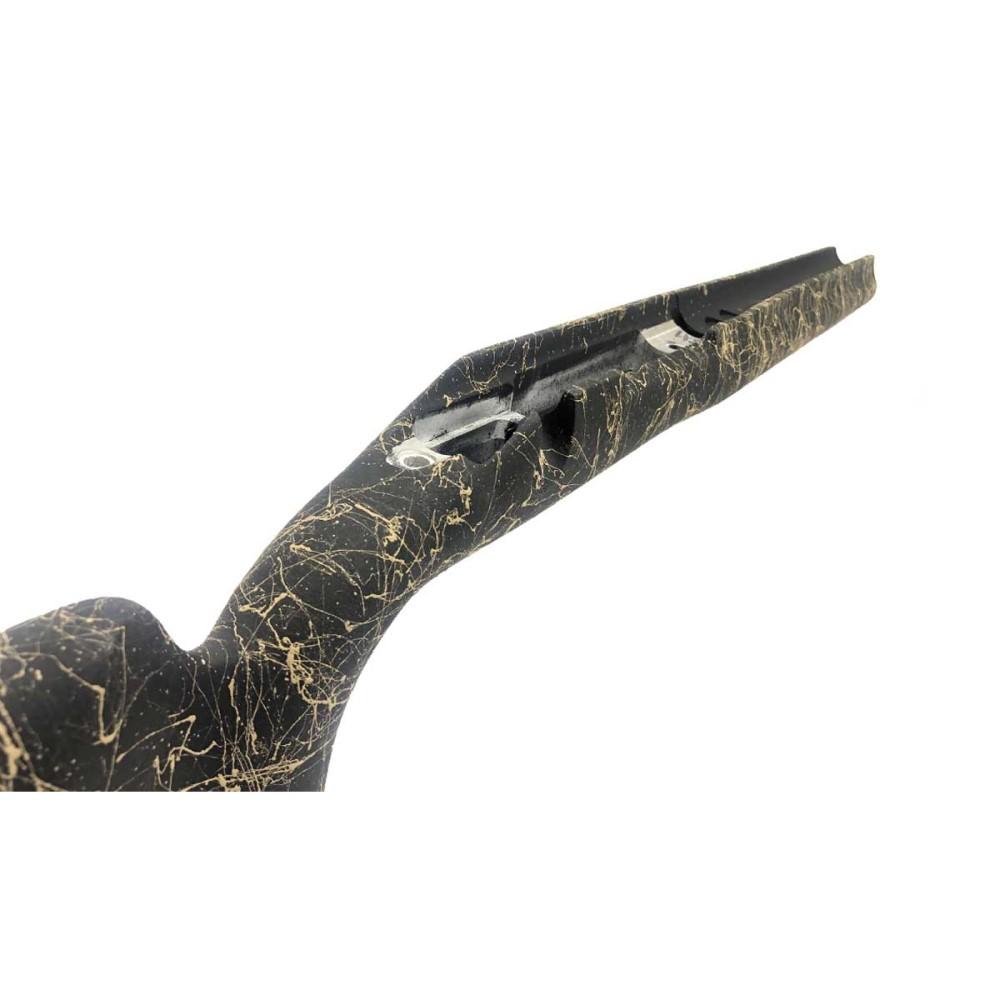 HS Precision Remington 700 BDL Long Action Rifle Stock Black Tan Picture of Hs Precision Remington 700 BDL Long Action Vertical Grip Long Range Stock BLK