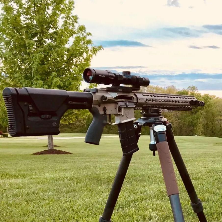 Area 419 Hellfire 2P-Self Timing Muzzle Brake w/ Adapter 9mm 5/8-24 Picture of Area419 Area419 Hellfire 2P-Self Timing Muzzle Brake w/ Adapter 9mm 5/8-24
