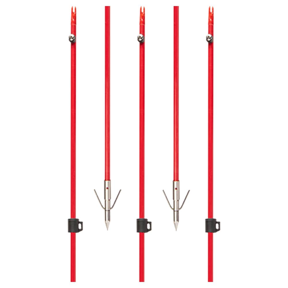 Cajun Bowfishing Fiberglass Arrow with Piranha Long Barb XT